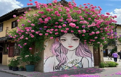 慈利怎么设计网红打卡墙绘