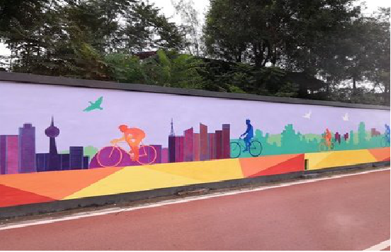 慈利墙体彩绘-围墙