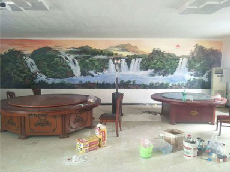 慈利墙绘-写实风景