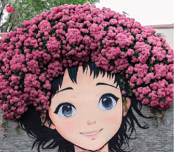 慈利墙体彩绘-网红墙打卡