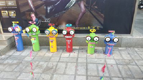 慈利商业区彩绘