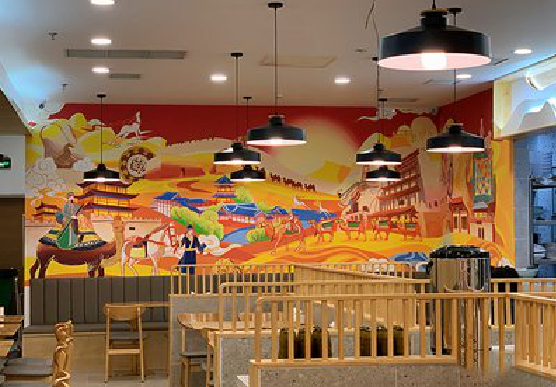 慈利商业空间彩绘介绍。