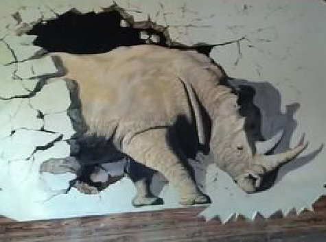 慈利在墙绘中，如何绘制3D效果？