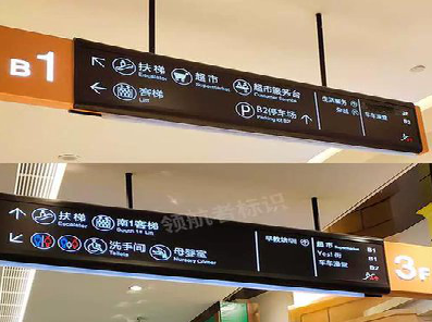 慈利如何通过商场标识牌引导客流分布？